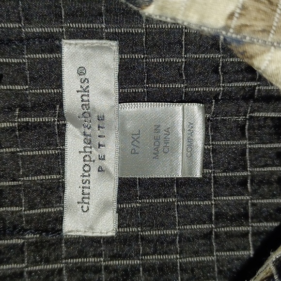 REVERSIBLE C & B VEST petite XL - Picture 3 of 6